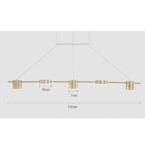 LED 폰트 5등 식탁등 식탁조명 30W 2type