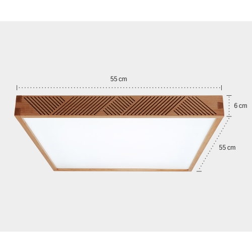 LED 우드 헤링본 방등 50W